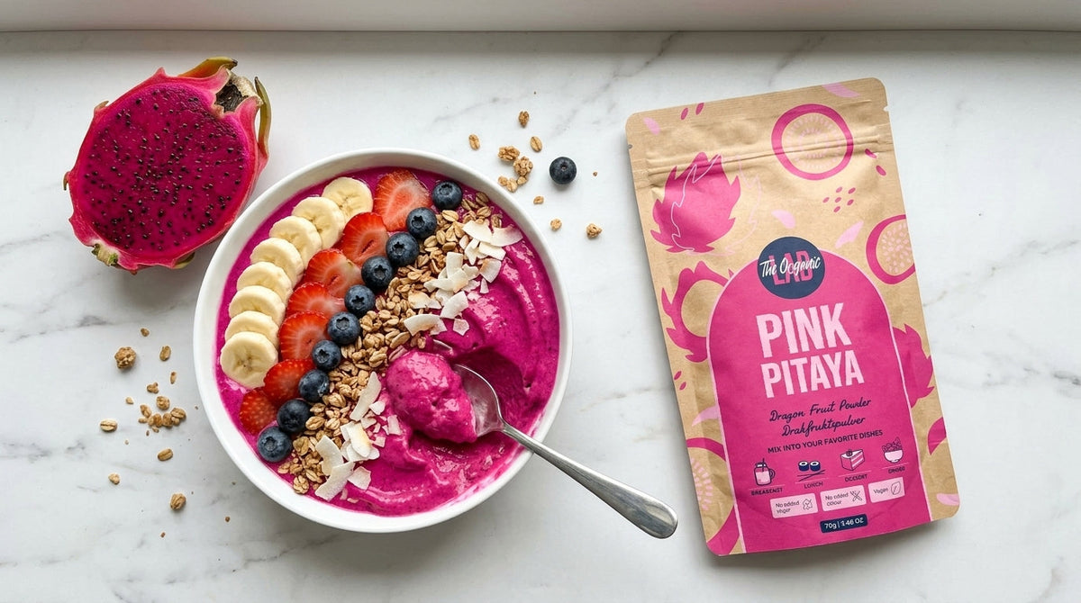 Pink Pitaya Smoothie Bowl Recipe – Easy Dragon Fruit Breakfast Bowl
