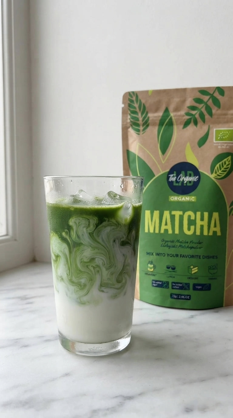 Iced Matcha Latte – Easy Creamy Matcha Latte