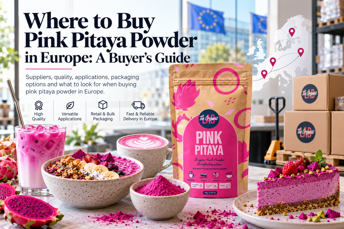 Where to buy Pink Pitaya Powder in Europe – buyer's guide for cafés, food manufacturers, distributors and wholesale buyers