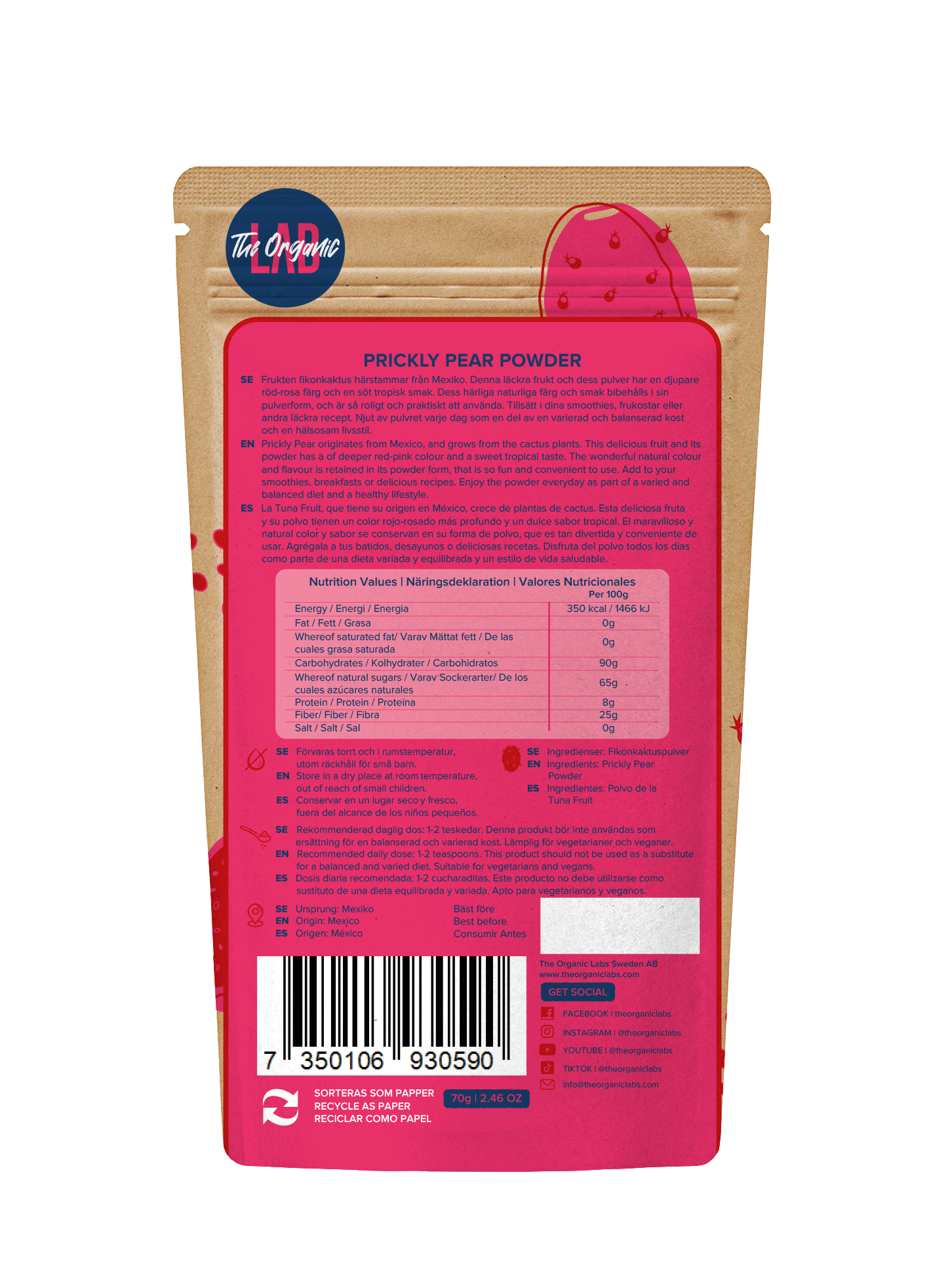 Prickly Pear Powder