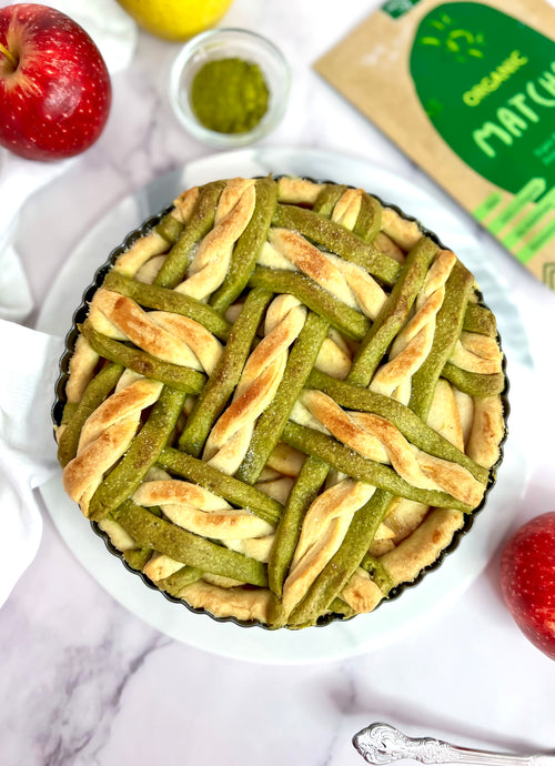 Matcha Apple Pie