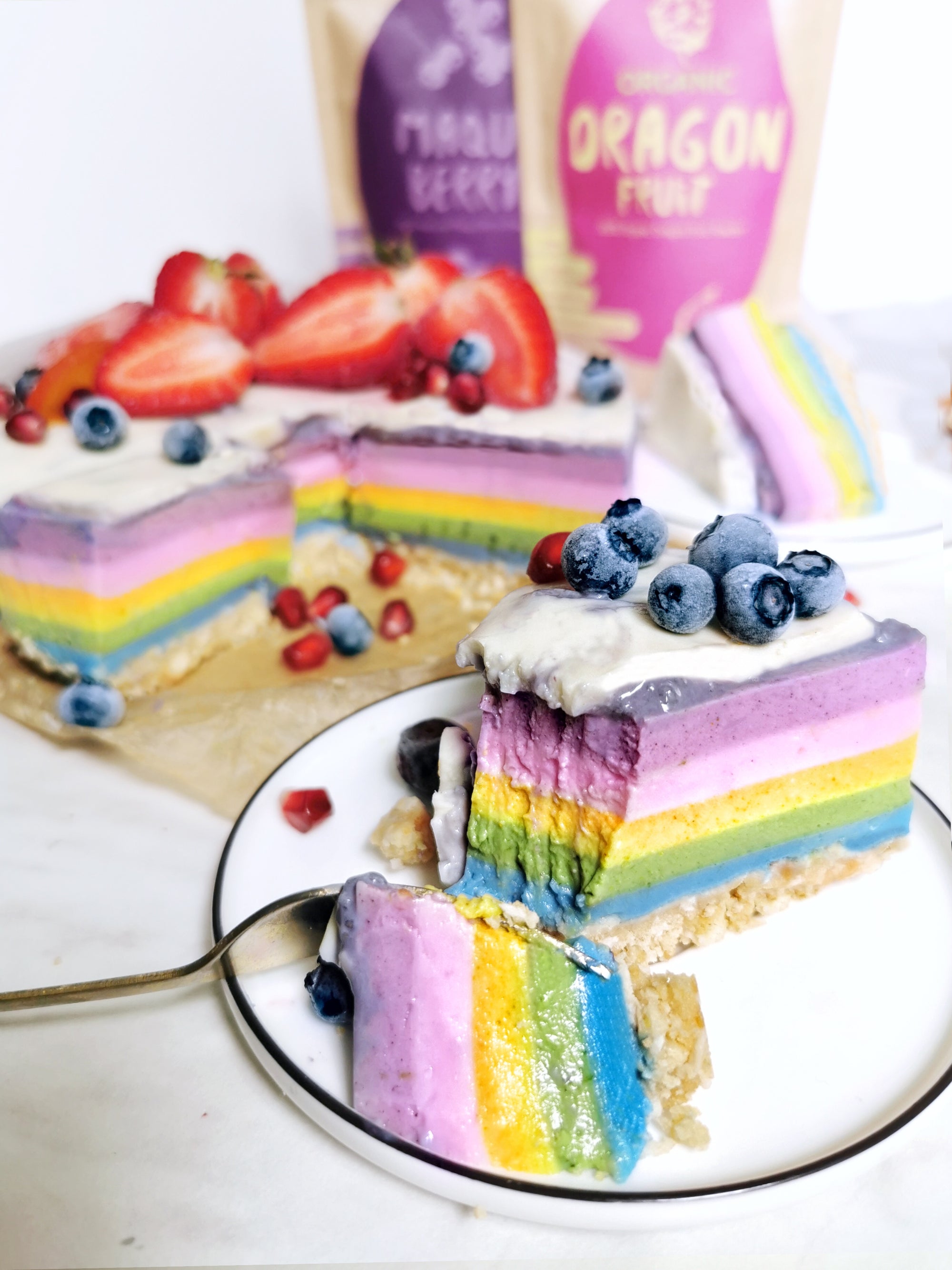 Rainbow Cheesecake