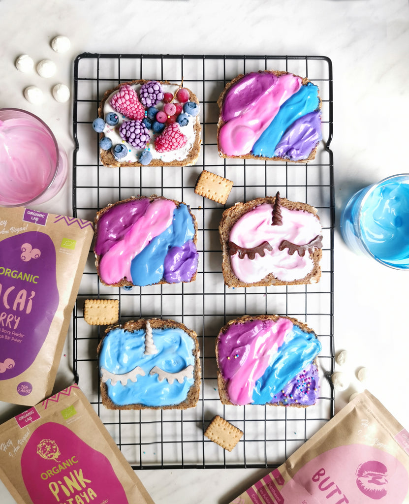 Unicorn Toasts