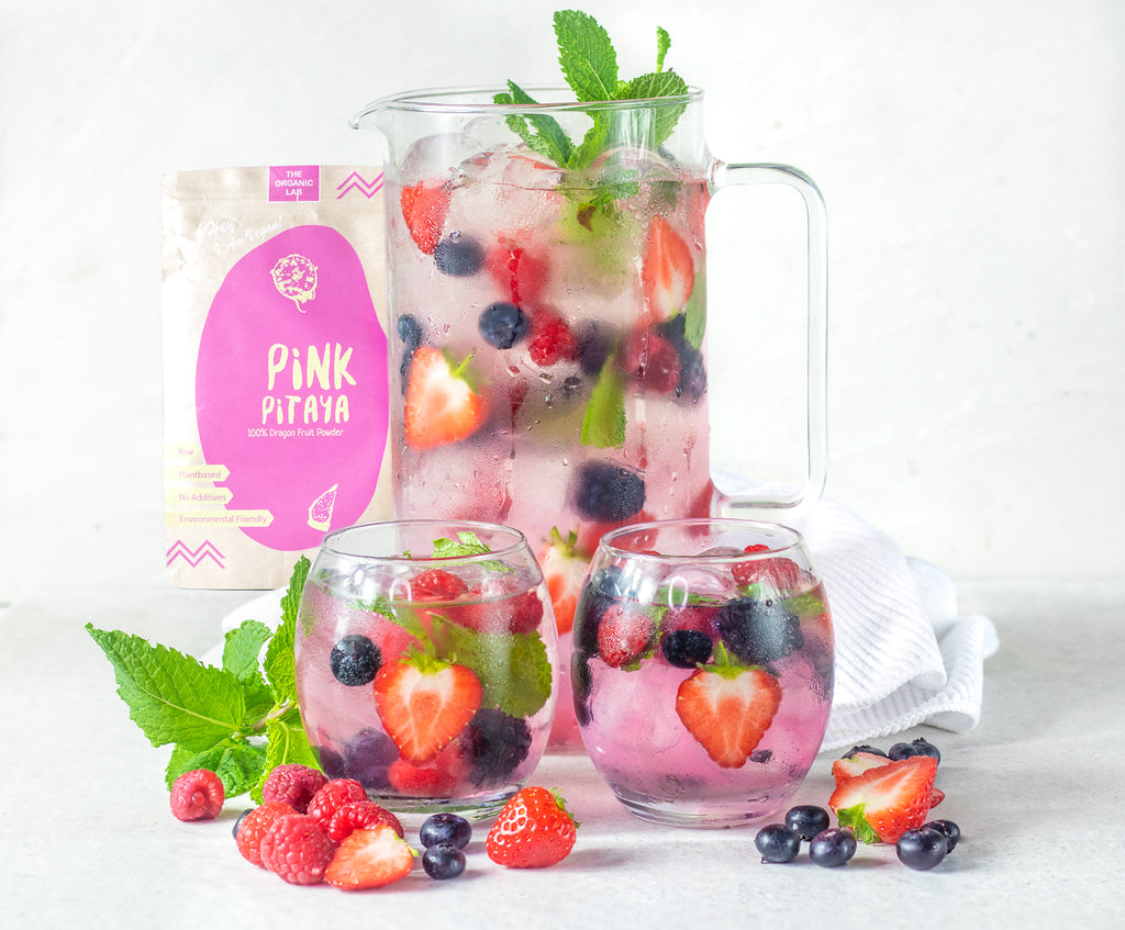 Pink Pitaya Detox Water