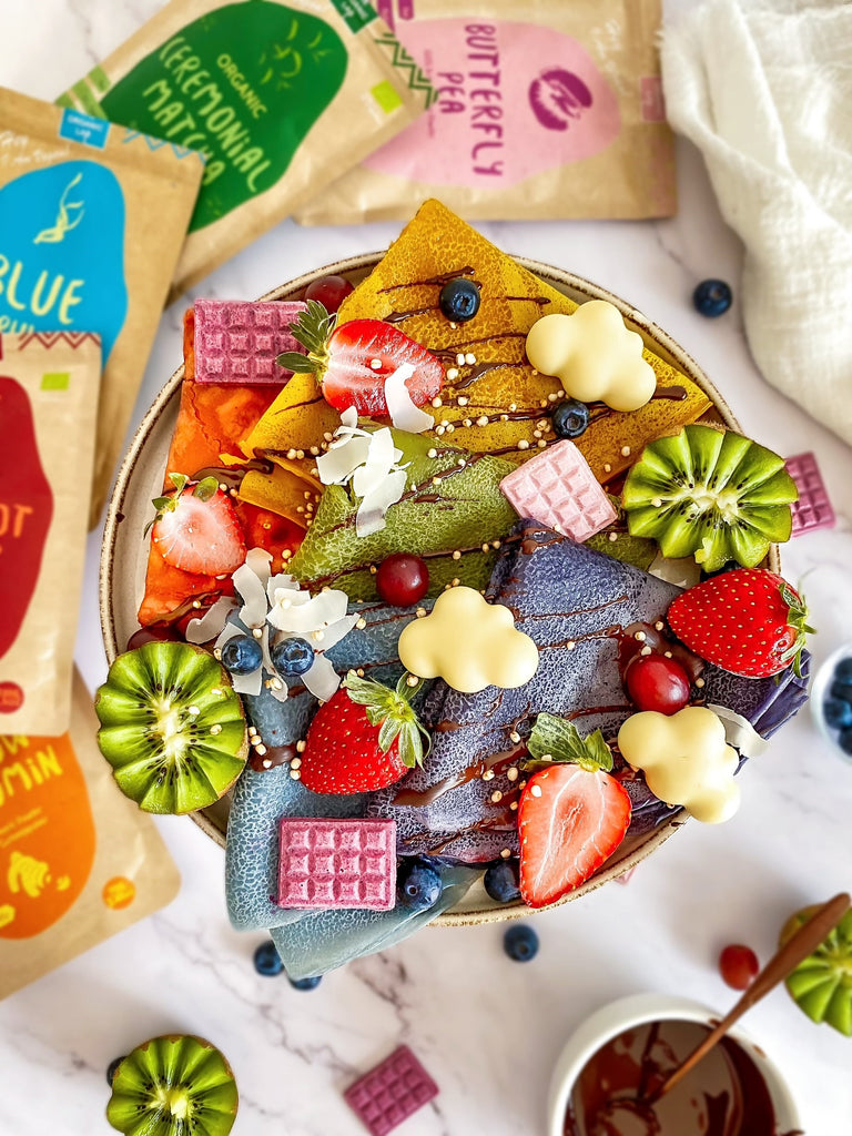 Rainbow Crepes