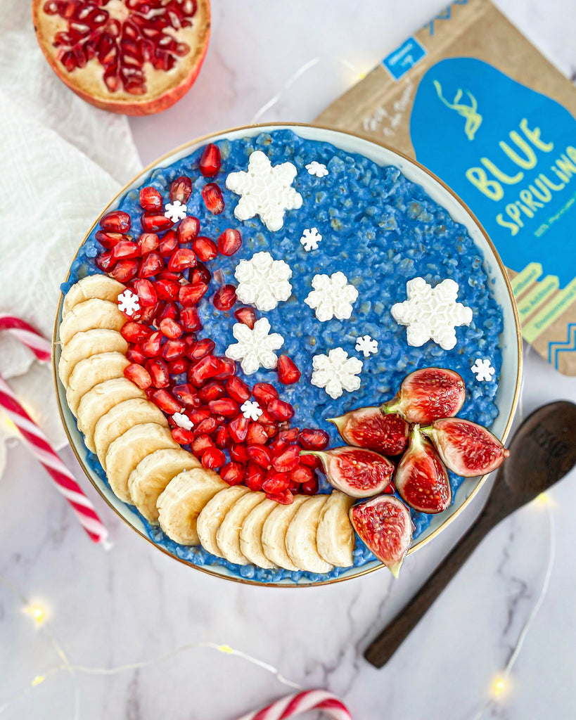 Snowflakes Winter Wonderland Porridge