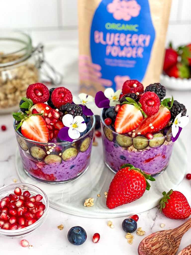 Berrylicious yogurt parfaits