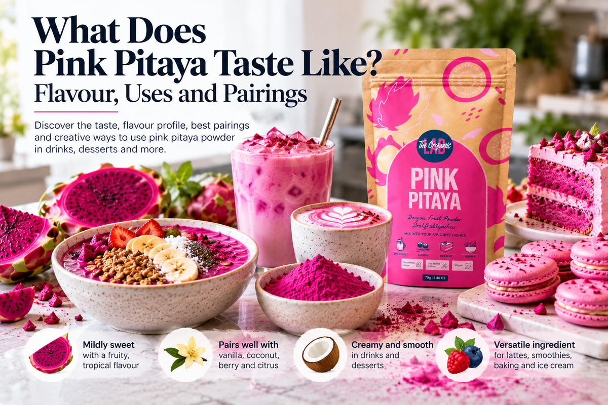 What does Pink Pitaya taste like – flavour profile, uses and pairings for drinks, smoothies, baking and desserts