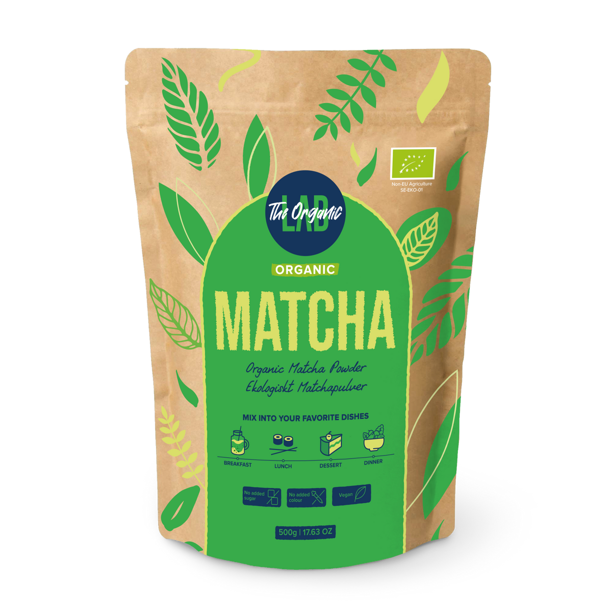 Polvo de matcha orgánico premium – 500g