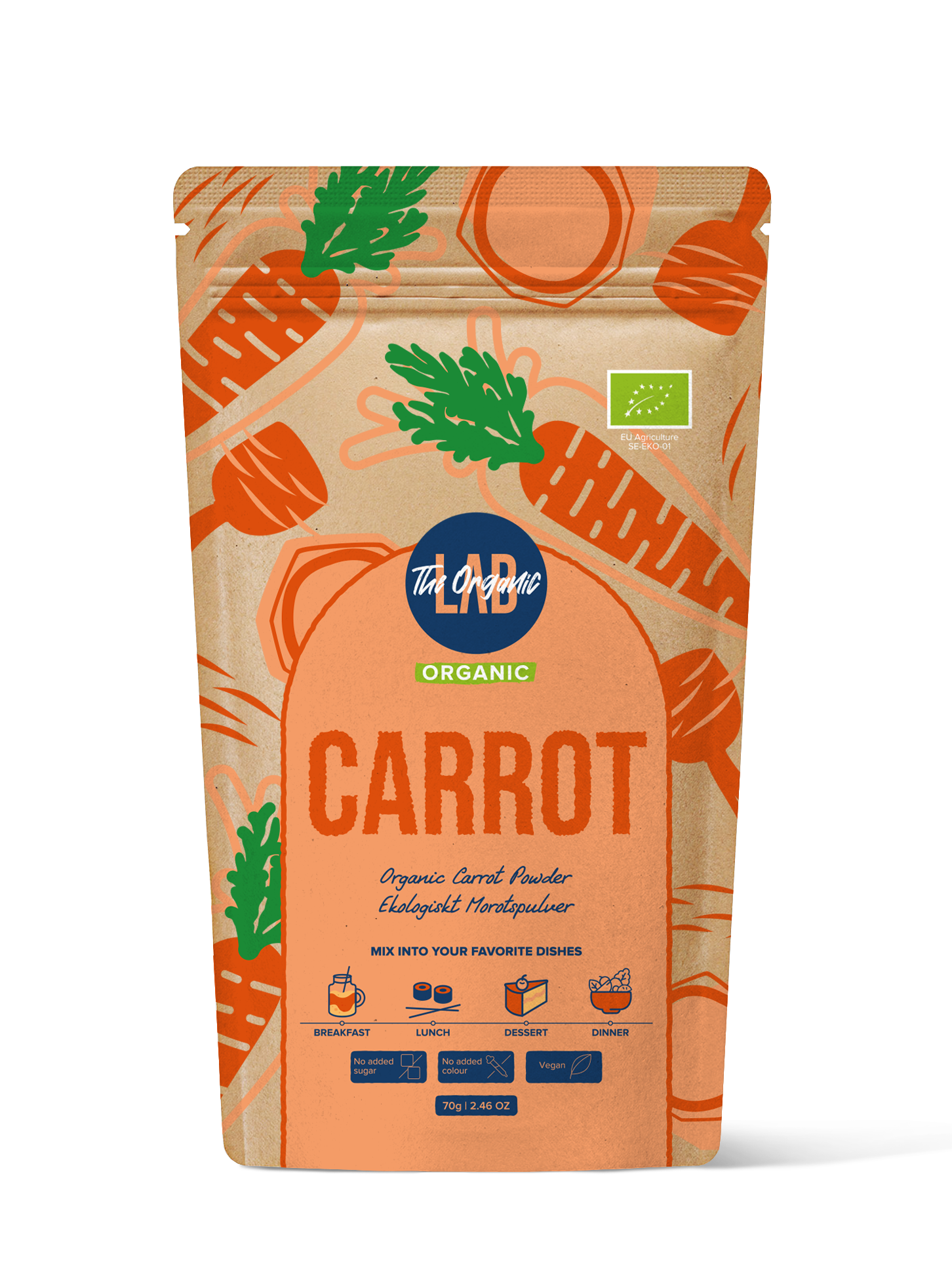 Organic Carrot Powder