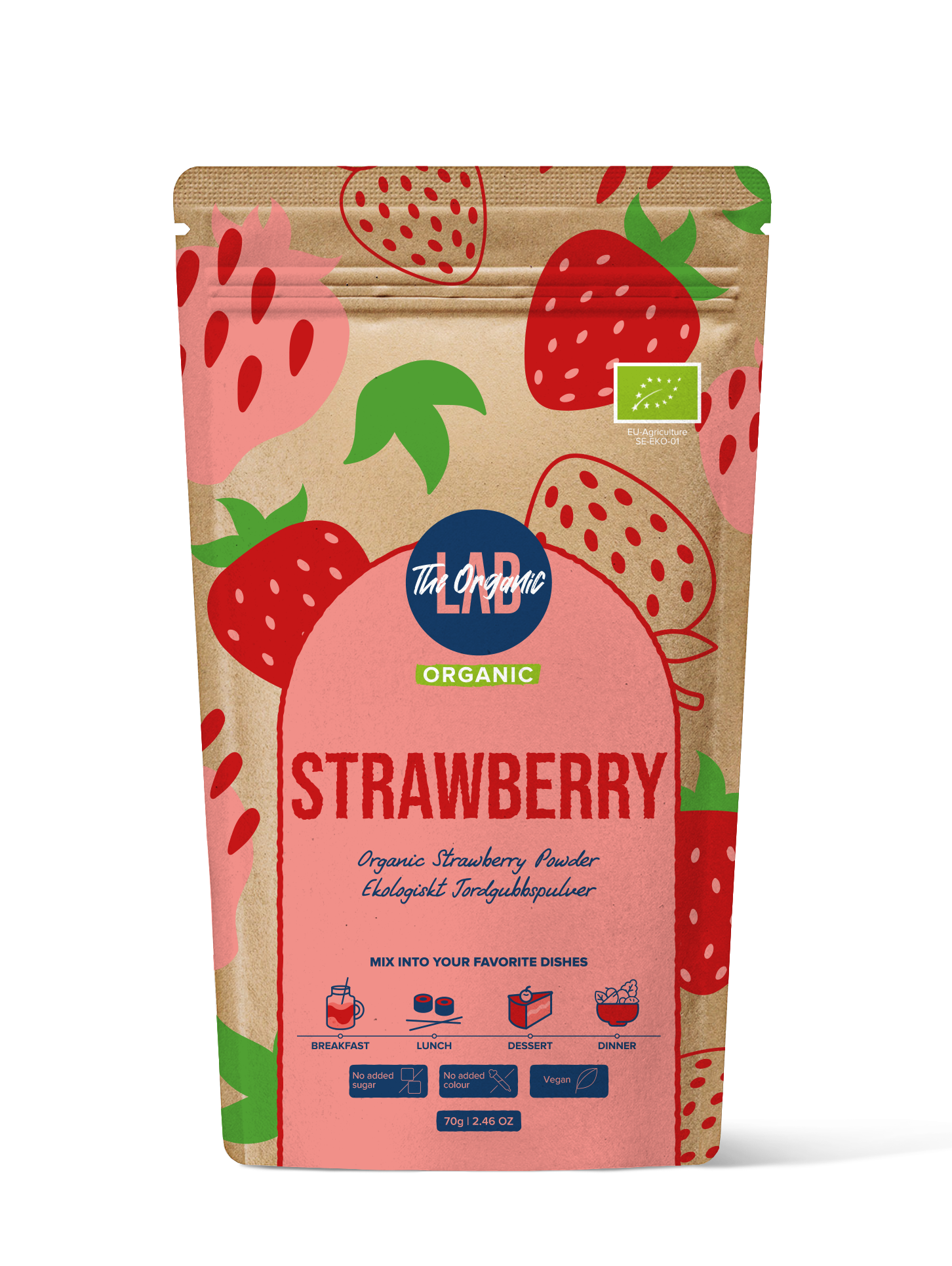 Organic Strawberry Powder