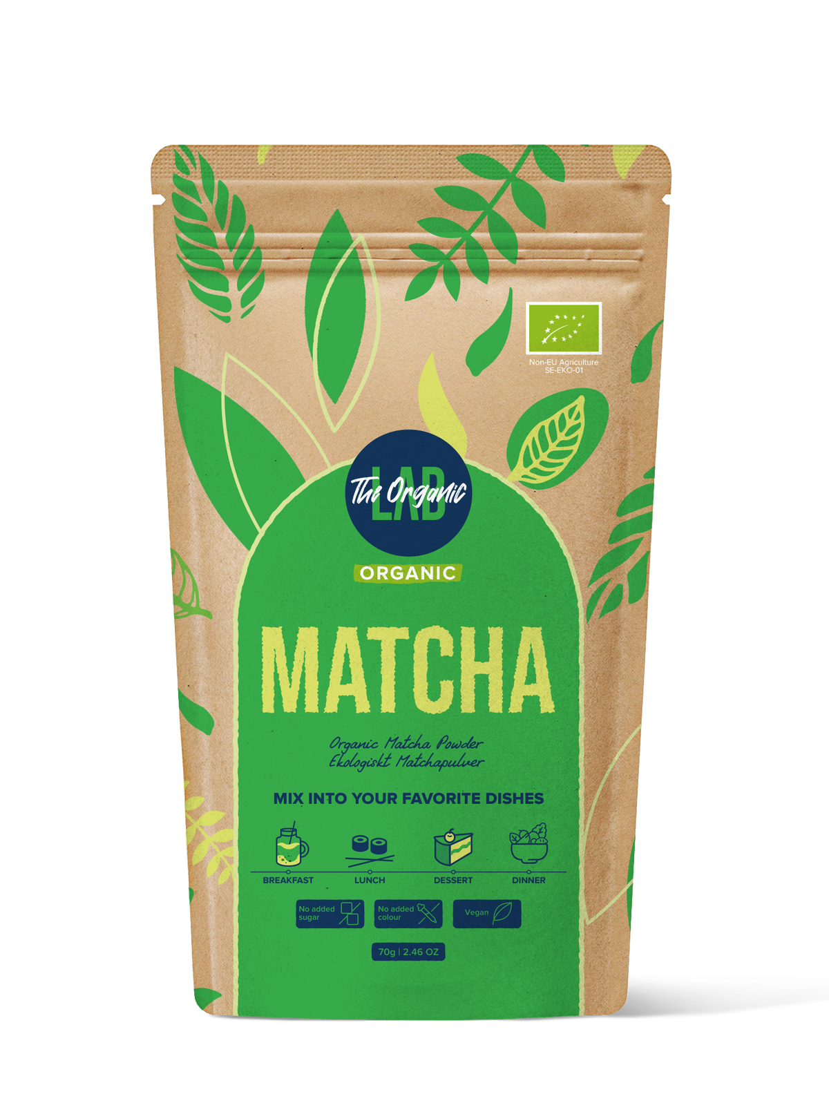 Matcha orgánico premium en polvo – 70g
