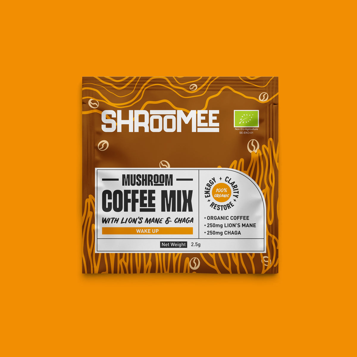 Organic Mushroom Coffee Lions Mane & Chaga 25g