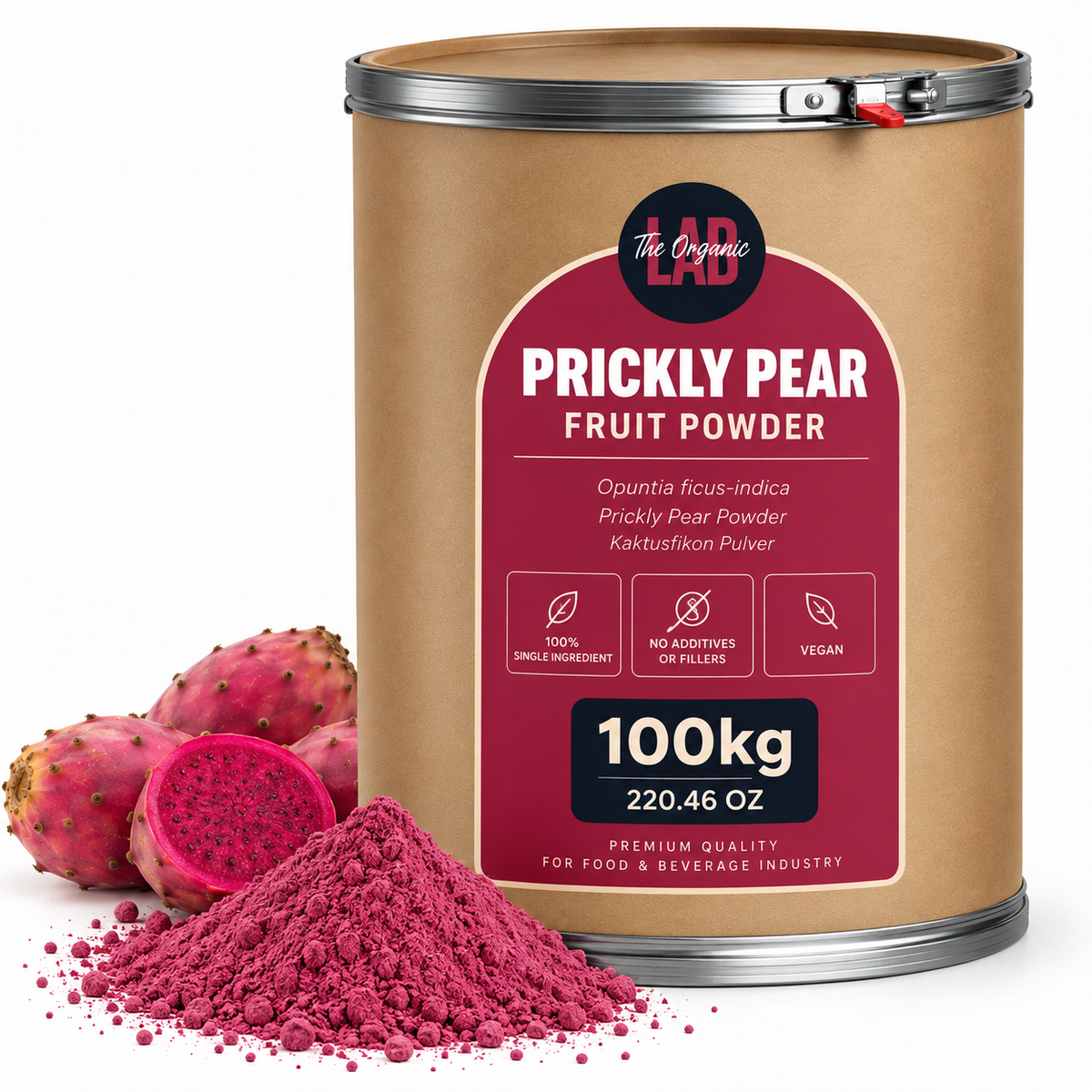 Dodavatel prášku z opuncie v Evropě, 100 kg – Opuntia ficus-indica