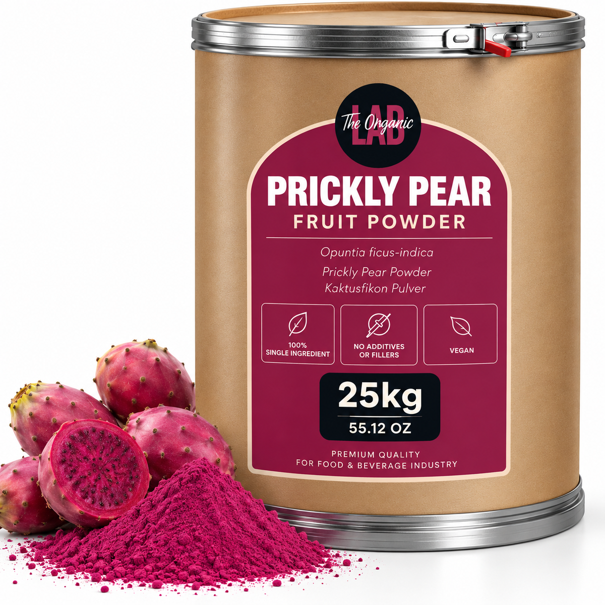 Bulk Prickly Pear Powder 25kg wholesale supplier Europe – Opuntia ficus-indica
