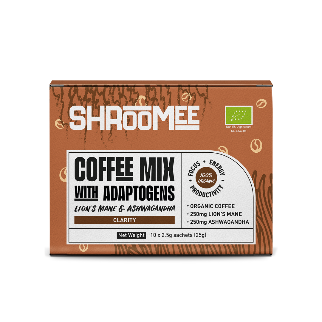 Organic Mushroom Coffee Mix Lions Mane & Ashwaganda