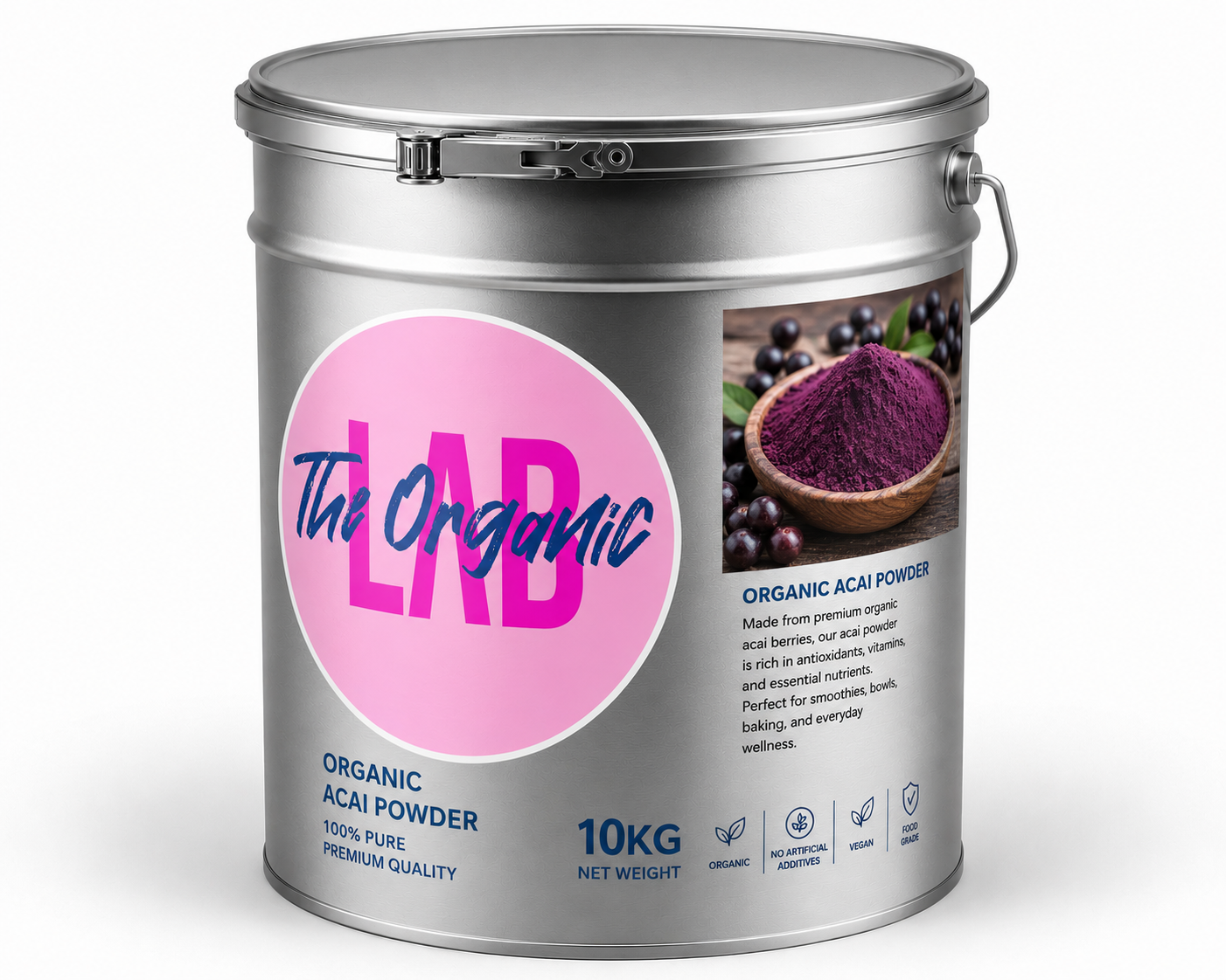 Organic Acai Powder 10kg Bulk  | Wholesale Supplier Europe