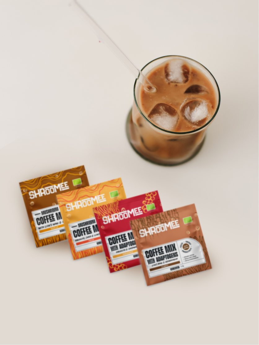 Organic Mushroom Coffee Lions Mane & Chaga 25g