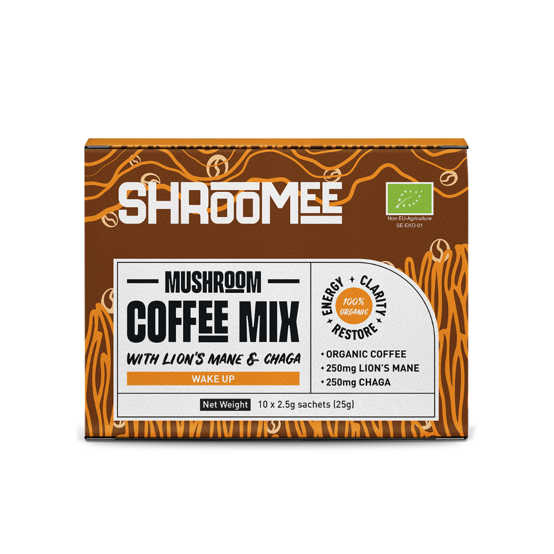 Organic Mushroom Coffee Lions Mane & Chaga 25g